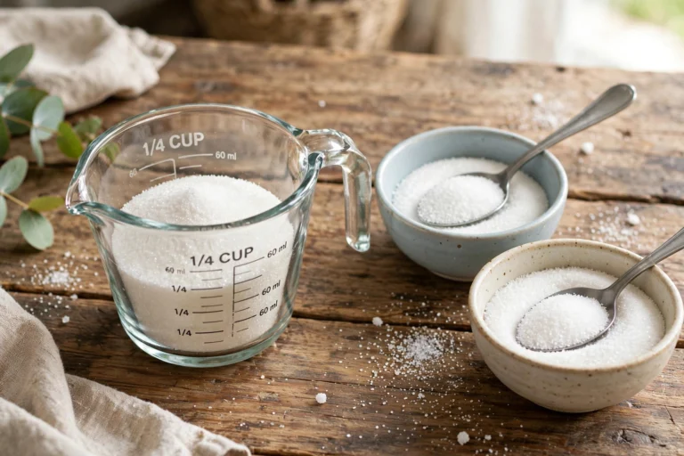 How Many Tablespoons in 1/4 Cup? Answer + Chart