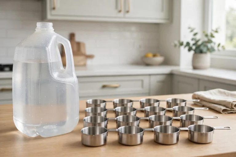 How Many Cups in a Gallon? Quick Chart