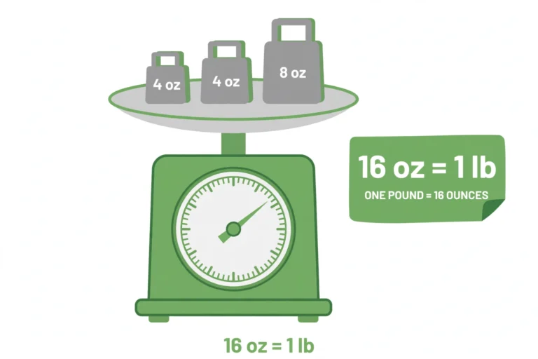 How Many Ounces in a Pound? 16 oz = 1 lb Explained