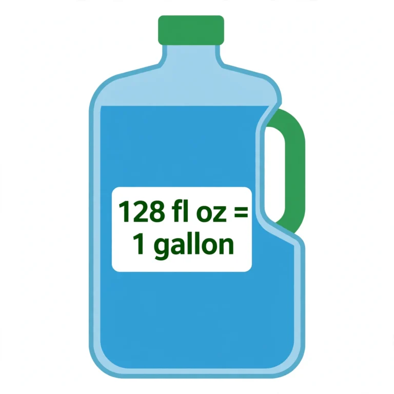 How Many Oz in a Gallon? The Quick Answer and Conversion Chart